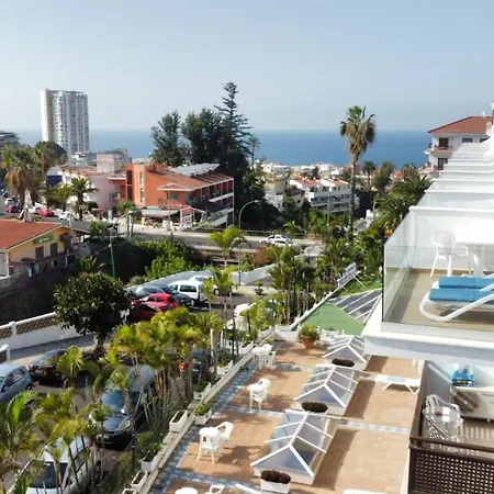 Daire Coqueto Estudio Con Ac, Wifi, Piscina Y Bonita Vista En Tenerife