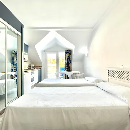 Coqueto Estudio Con Ac, Wifi, Piscina Y Bonita Vista En Tenerife Daire *