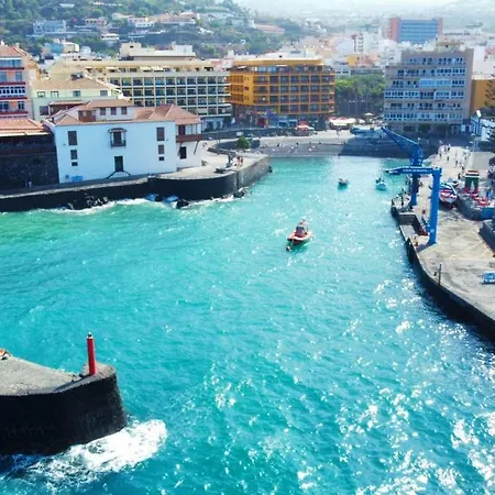 Daire Coqueto Estudio Con Ac, Wifi, Piscina Y Bonita Vista En Tenerife *
