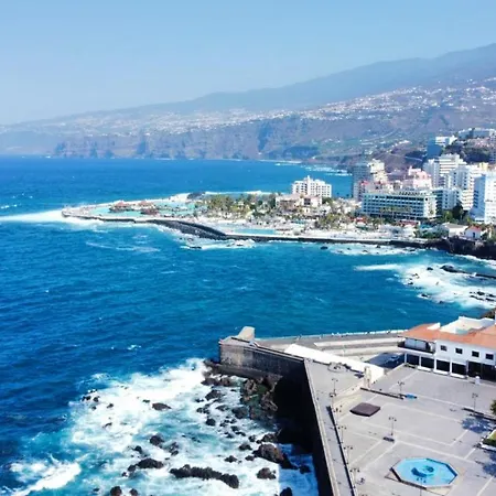 Coqueto Estudio Con Ac, Wifi, Piscina Y Bonita Vista En Tenerife *