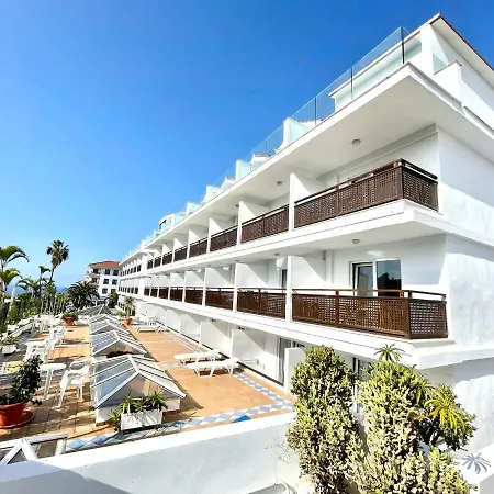 Coqueto Estudio Con Ac, Wifi, Piscina Y Bonita Vista En Tenerife * 拉克鲁斯